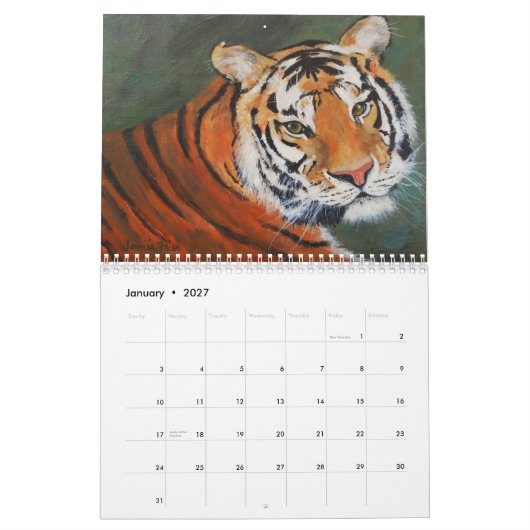2015 Kalender Große Katzen, Kleine Katzen (Jan 2027)