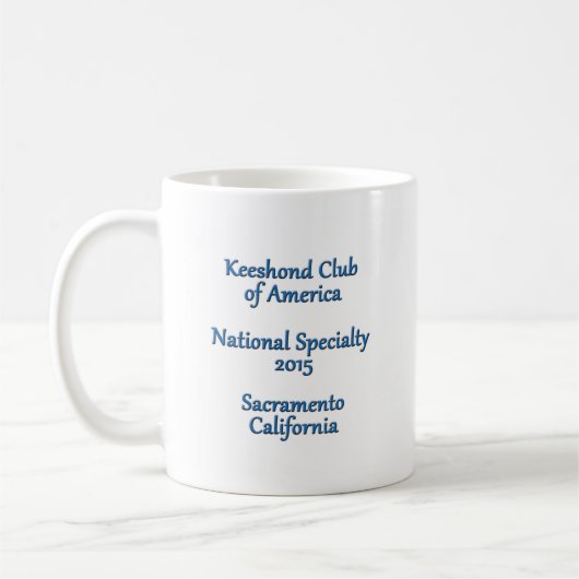 2015 KCA nationale Logo-Tasse Kaffeetasse (Links)