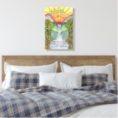 2015 Pagosa Folk 'N Bluegrass Poster Leinwanddruck (Insitu (Schlafzimmer))