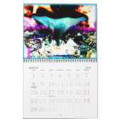 2015 pilzartige Umstellungs-pazifische Kalender (Mär 2026)