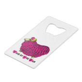 2015 Ram Sheep Goat Year Kreditkarte Flasche Opene Geldkarten Flaschenöffner (Rückseite Schrägansicht)