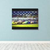 2015 Rolex 24 Stunden Daytona Leinwanddruck (Insitu (Holzboden))