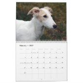 2015 seidene Windhound Welpen Kalender (Feb 2027)