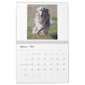 2015 seidenes Windhounds in der Aktion Kalender (Feb 2027)