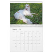 2015 seidenes Windhounds Kalender (Feb 2027)