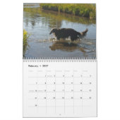 2015 seidenes Windhounds Kalender (Feb 2027)