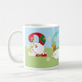 2015 springendes Jahr der Schaf-Tasse Kaffeetasse (Links)