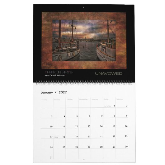 2015 surrealer Landschaftskalender Kalender (Jan 2027)