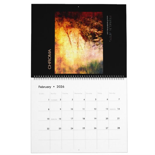 2015 surrealer Landschaftskalender Kalender (Feb 2026)