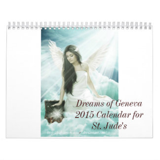 2015 Träume 15-monatigen Kalenders Genfs Kalender