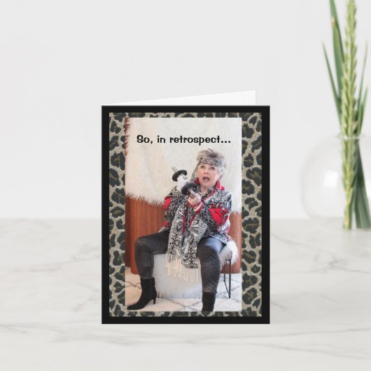 2015, wo glaubten Sie, in 5 Jahren zu sein Karte (Vorderseite)