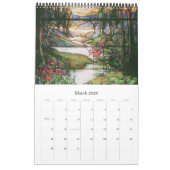 2016 2017 Tiffany-Buntglas-Natur-Kalender Kalender (Mär 2026)
