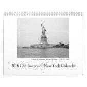 2016 alte Bilder von New- Yorkkalender Kalender (Titelbild)