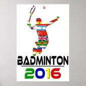2016: Badminton Poster (Vorne)