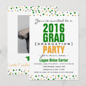 2016 Einladung der Modernen Bildungspartei - Grün (Vorne/Hinten)