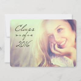 2016 elegante Abschluss-offenes Haus-Einladungen Einladung