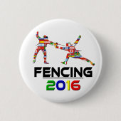 2016: Fechten Button (Vorderseite)