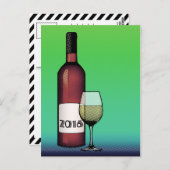 2016 Feiern! Postkarte (Vorne/Hinten)