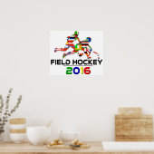 2016: Feldhockey Poster (Küche)