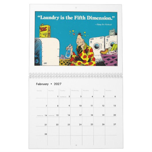 2016 FLINKER KALENDER (Feb 2027)