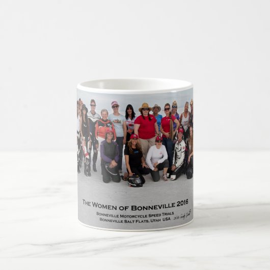 2016 Frauen Bonneville Kaffeetasse (Mittel)