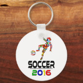 2016: Fußball Schlüsselanhänger (Vorderseite)