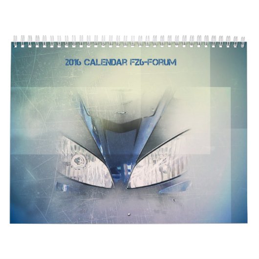 2016 FZ6-Forum Kalender (Titelbild)