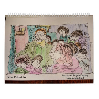 2016 Geheimnisse des Organs Kalender spielend