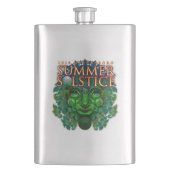 2016 Greensboro Summer Solstice Festival Keepake Flachmann (Vorderseite)