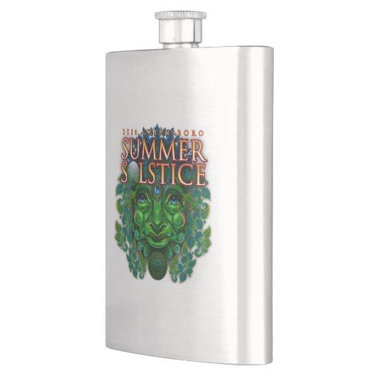 2016 Greensboro Summer Solstice Festival Keepake Flachmann (Links)