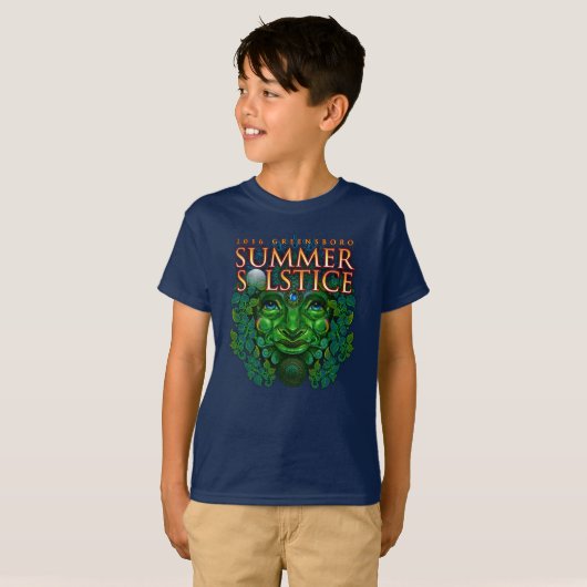 2016 Greensboro Summer Solstice Festival Souvenir T-Shirt (Vorne ganz)