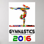 2016: Gymnastik Poster (Vorne)