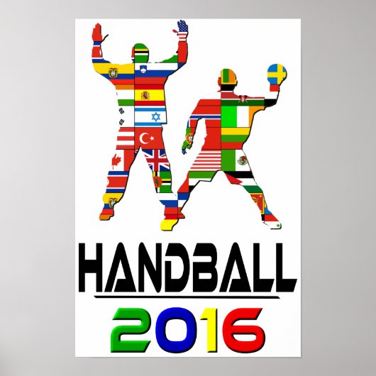 2016: Handball Poster (Vorne)