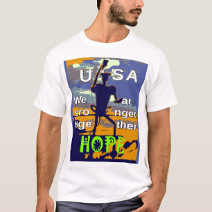 2016 hofft Hillary Clinton bei der US-Wahl auf Str T-Shirt