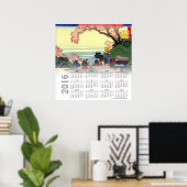 2016 Hokusai-Kalenderposter Poster (Heimbüro)