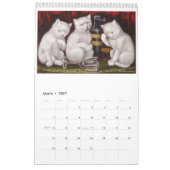 2016 illustrierter Katzen-Kalender - Louis Wain Kalender (Mär 2027)