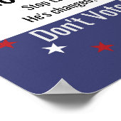 2016 ist Gone Vote Harris Poster (Ecke)