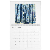 2016 Jahreszeiten der Bäume Kalender (Feb 2027)