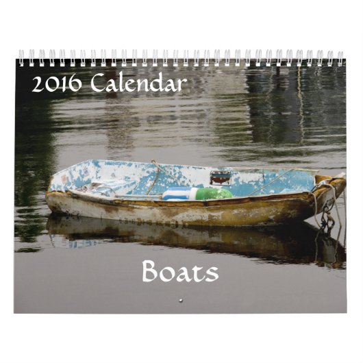 2016 Kalender- Boote Kalender (Titelbild)