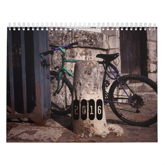 2016 Kalender - Fahrräder (Titelbild)