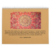 2016 Kalender - iranische Künste (Titelbild)