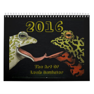 2016 Kalender-Kunst von Leah Saulnier Kalender