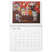 2016 Kalender-Kunst von Leah Saulnier Kalender (Jan 2027)