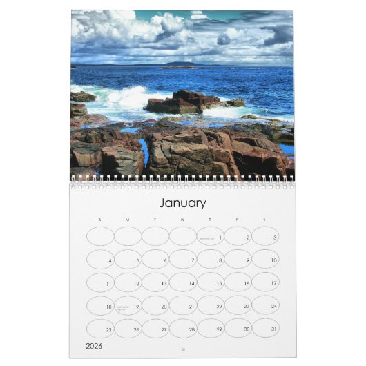 2016 Kalender-Ozean-Kalender Kalender (Jan 2026)