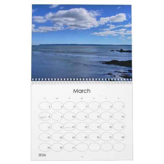 2016 Kalender-Ozean-Kalender Kalender (Mär 2026)