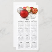 2016 Kalender Weihnachten Rote Weihnachtsgeschenke (Vorne/Hinten)