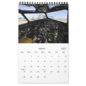 2016 klassischer Flugzeug-Cockpit-Kalender Kalender (Mär 2027)