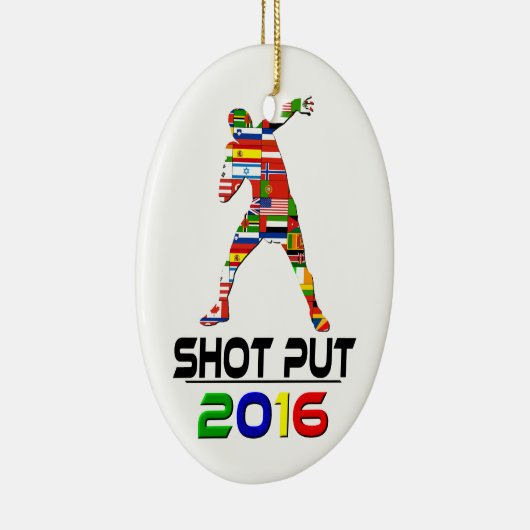 2016: Kugelstoßen Keramikornament (Rechts)