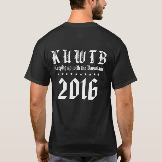 2016 KUWTB T - Shirt (Rückseite)