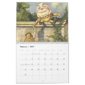 2016 Medium-Alice im Wunderland-Kalender Kalender (Feb 2027)